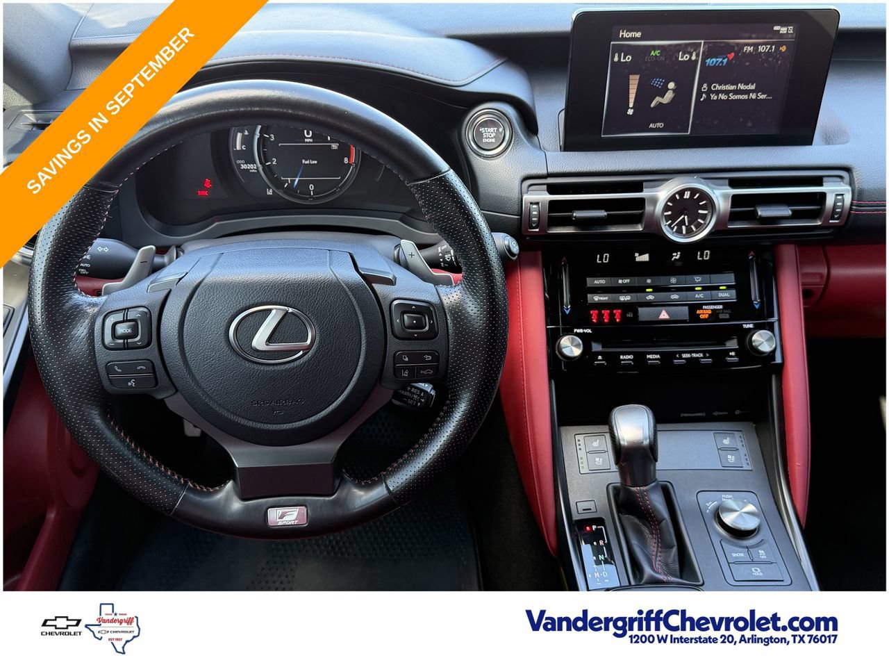 Used 2021 Lexus IS 350 F Sport w/ Accessory Package RWD image 11