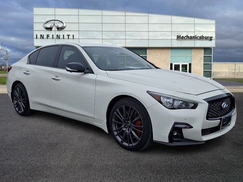 Used 2021 INFINITI Q50 Red Sport 400 w/ Proactive Package image 1