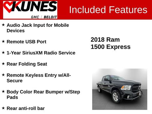 Used 2018 RAM 1500 Express w/ Express Value Package image 3