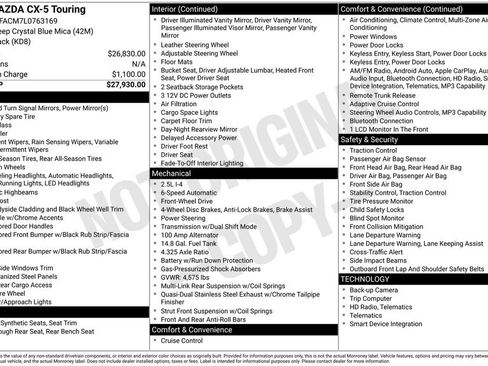 Used 2020 MAZDA CX-5 Touring image 3