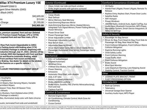 Used 2023 Cadillac XT4 Premium Luxury image 11