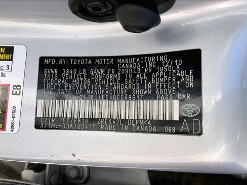 Used 2011 Toyota Corolla LE FWD image 28
