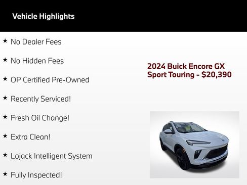 Used 2024 Buick Encore GX Sport Touring w/ Comfort Package FWD image 3