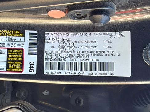 Used 2016 Toyota Tacoma TRD Sport AWD/4WD image 21