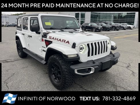 Used 2020 Jeep Wrangler Unlimited Sahara w/ Dual Top Group image 1