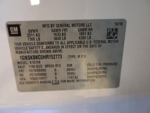 Used 2017 Chevrolet Tahoe LT w/ Max Trailering Package image 24