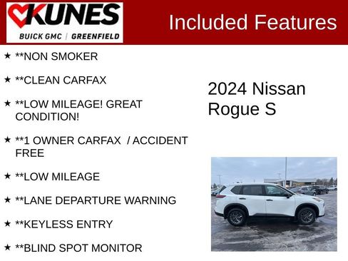 Used 2024 Nissan Rogue S image 3