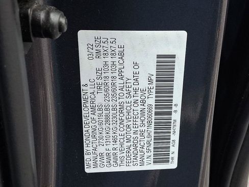 Used 2022 Honda Odyssey EX-L image 28