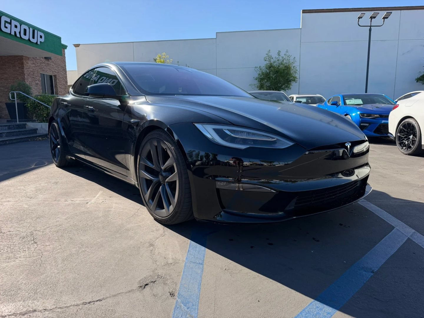 Used 2022 Tesla Model S Plaid AWD/4WD image 3