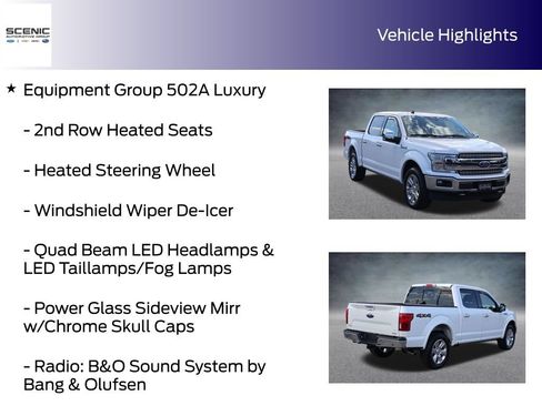 Used 2019 Ford F150 Lariat w/ Equipment Group 502A Luxury AWD/4WD image 10