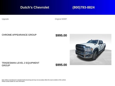 Used 2019 RAM 2500 Tradesman AWD/4WD image 6