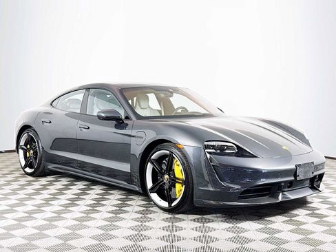 Used 2021 Porsche Taycan Turbo S AWD/4WD image 3