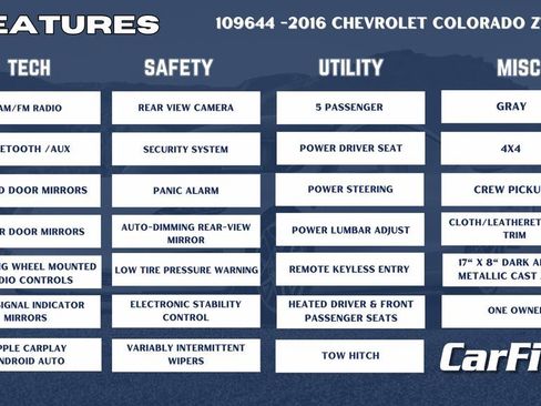 Used 2016 Chevrolet Colorado Z71 image 33