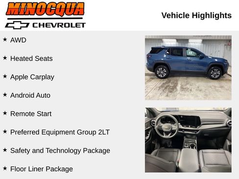 New 2026 Chevrolet Equinox LT w/ Convenience Package II image 2