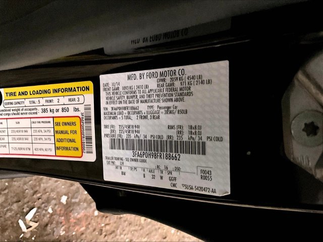 Used 2015 Ford Fusion SE w/ Equipment Group 202A FWD image 32