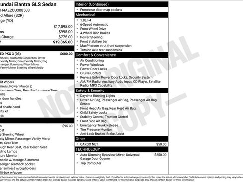 Used 2012 Hyundai Elantra GLS w/ Preferred Pkg 3 image 5