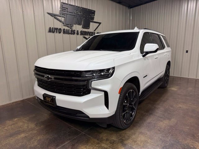Used 2021 Chevrolet Tahoe RST w/ Rear Media and Nav Package AWD/4WD image 1