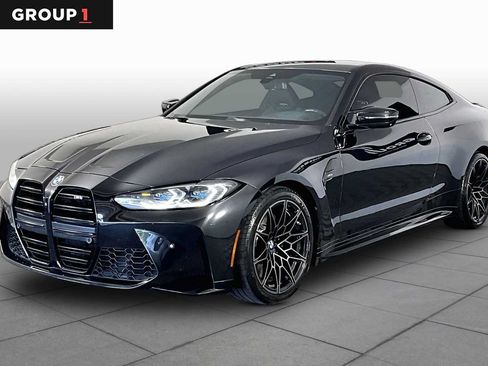 Used 2021 BMW M4 Coupe w/ Executive Package RWD image 1