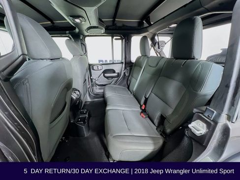 Used 2018 Jeep Wrangler Unlimited Sport AWD/4WD image 25