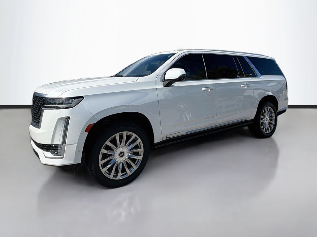 Used 2021 Cadillac Escalade ESV Premium Luxury w/ Driver Assist Tech Package AWD/4WD image 1