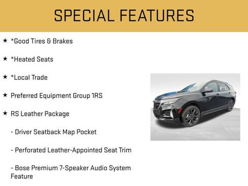 Used 2023 Chevrolet Equinox RS w/ RS Leather Package AWD/4WD image 6