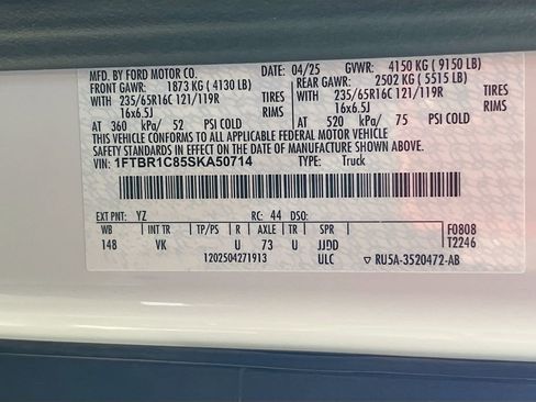 Used 2025 Ford Transit 250 148 Medium Roof image 29