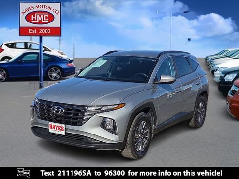 Used 2024 Hyundai Tucson Blue image 1