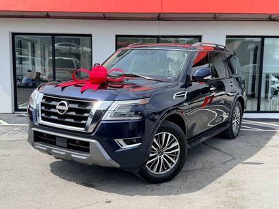 Used 2021 Nissan Armada SL w/ Captain's Chairs Package