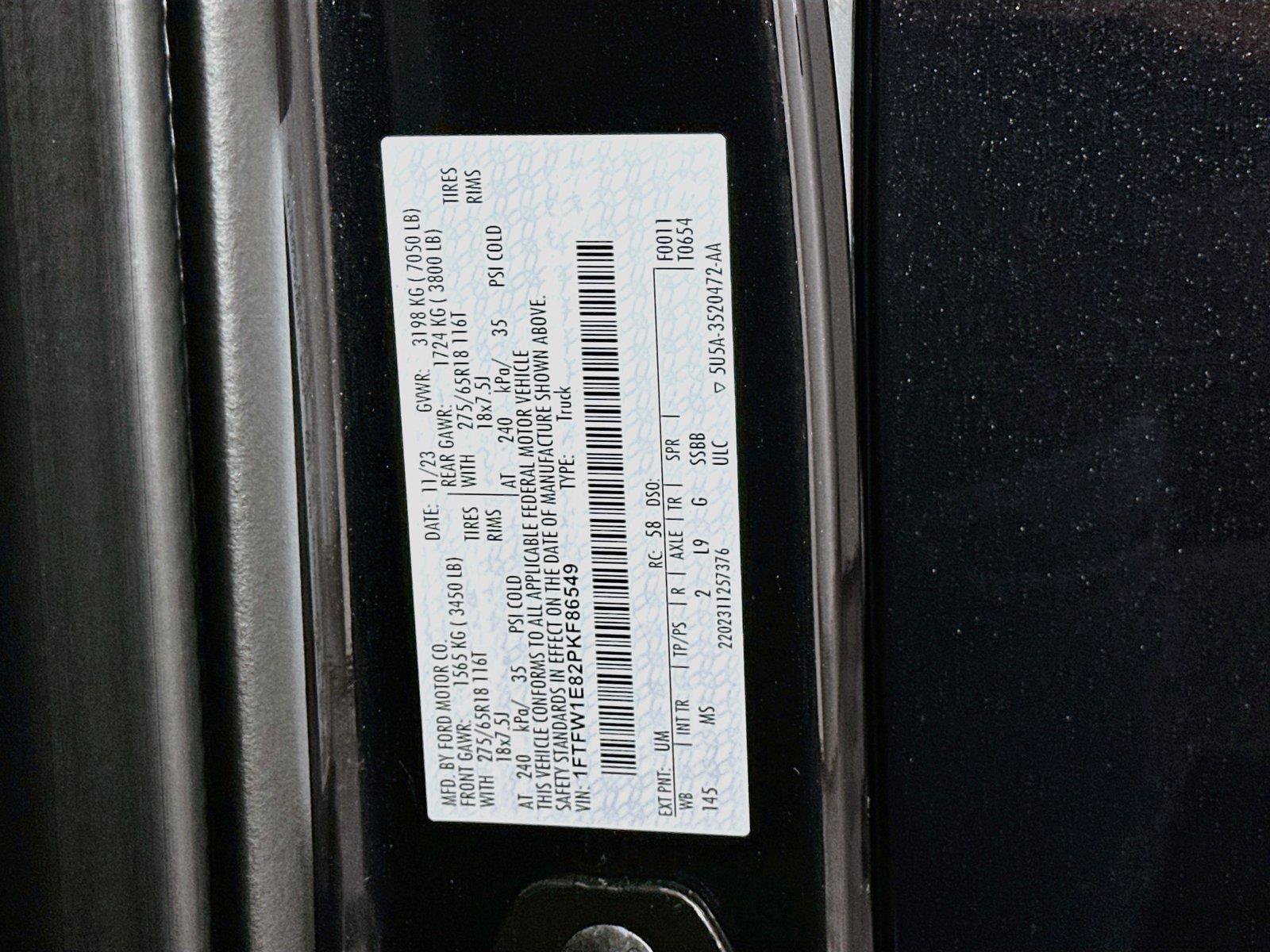 Used 2023 Ford F150 XLT w/ Equipment Group 302A High AWD/4WD image 23