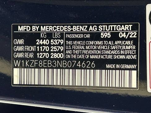 Used 2022 Mercedes-Benz E 350 4MATIC Sedan w/ AMG Line Exterior image 38