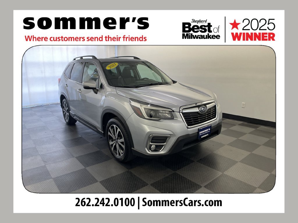 Certified 2021 Subaru Forester Limited w/ Popular Package #3 AWD/4WD 360° Tour
