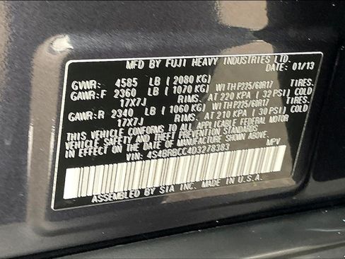 Used 2013 Subaru Outback 2.5i Premium w/ All-Weather Pkg AWD/4WD image 18