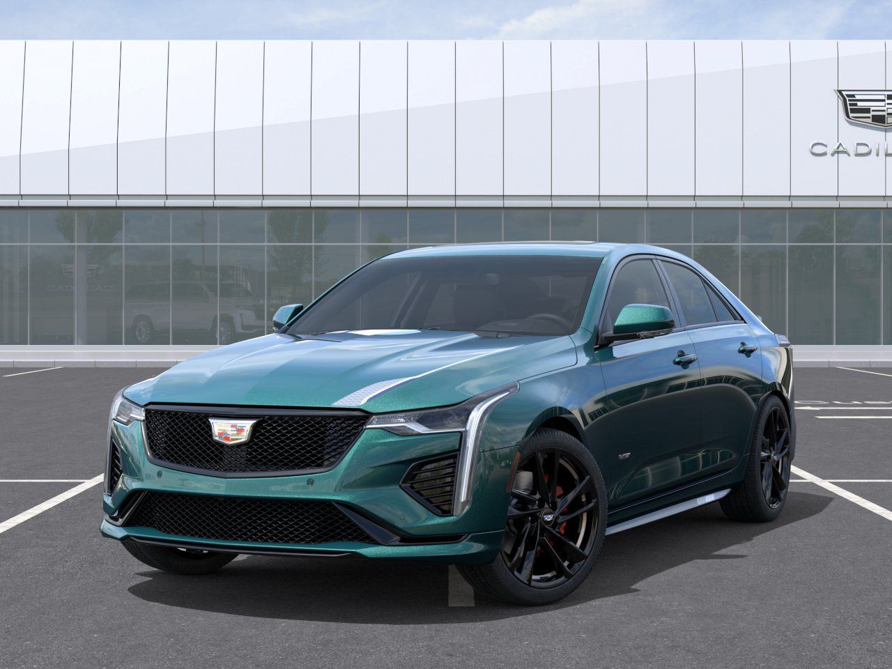 New 2026 Cadillac CT4 V w/ LPO, Bronce Accent Package RWD image 6