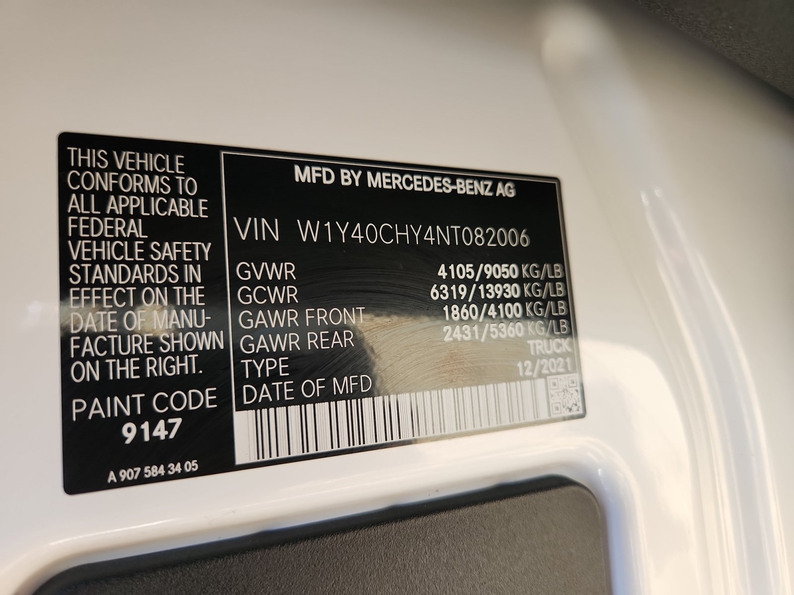 Used 2022 Mercedes-Benz Sprinter 2500 image 24