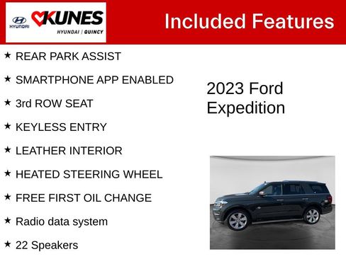 Used 2023 Ford Expedition King Ranch AWD/4WD image 3