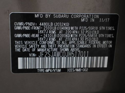 Used 2018 Subaru Forester 2.5i Touring w/ Popular Package #2 AWD/4WD image 26