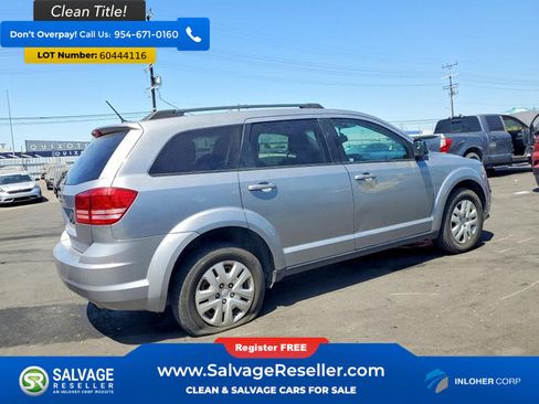 Used 2017 Dodge Journey SE w/ Flexible Seating Group FWD image 4