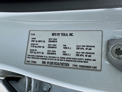 Used 2020 Tesla Model 3 Performance AWD/4WD image 55