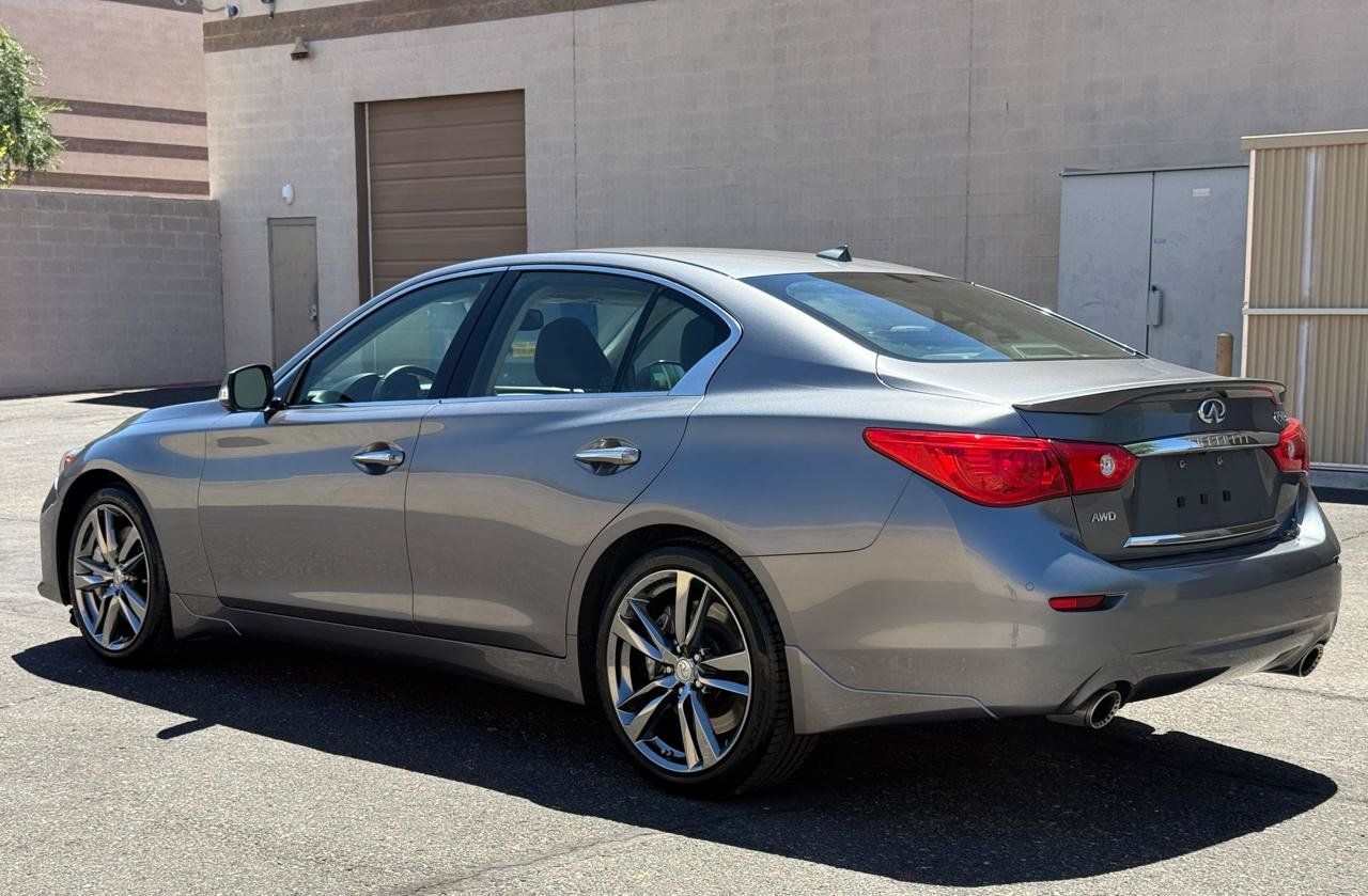 Used 2016 INFINITI Q50 Red Sport 400 AWD/4WD image 8