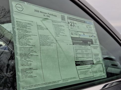 New 2026 Nissan Pathfinder SL image 11