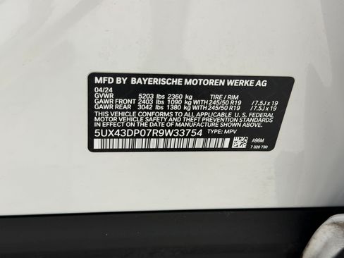 Certified 2024 BMW X3 sDrive30i w/ Premium Package RWD image 26