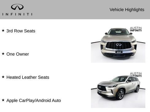 Certified 2023 INFINITI QX60 Luxe AWD/4WD image 3