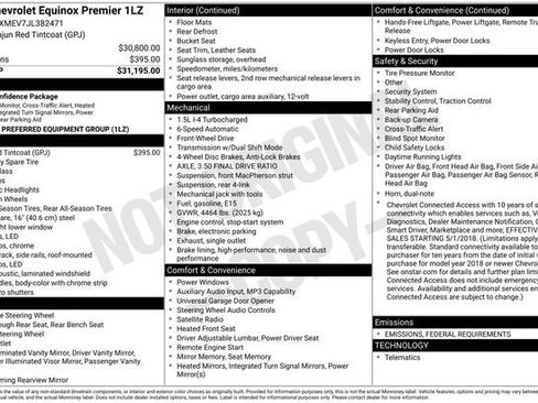 Used 2018 Chevrolet Equinox Premier image 7