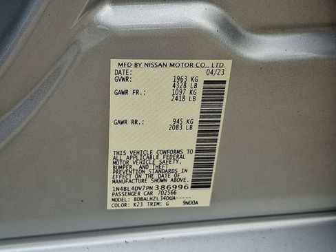 Used 2023 Nissan Altima 2.5 SV image 24