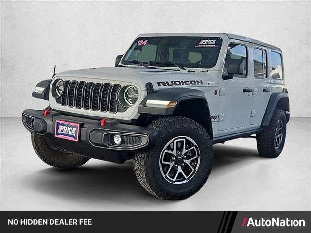 Used 2024 Jeep Wrangler Unlimited Rubicon w/ Technology Group AWD/4WD image 1