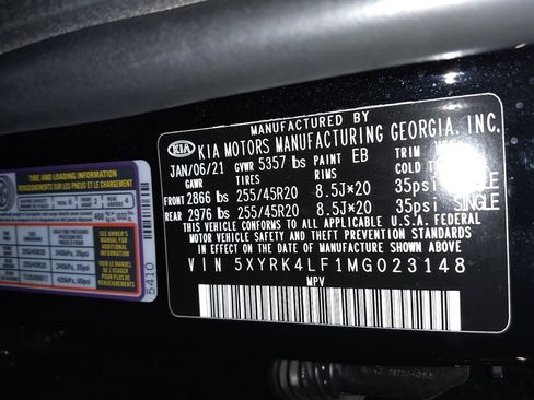 Used 2021 Kia Sorento SX FWD image 33