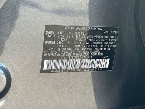 Used 2021 Subaru Outback Limited w/ Popular Package #2 image 25