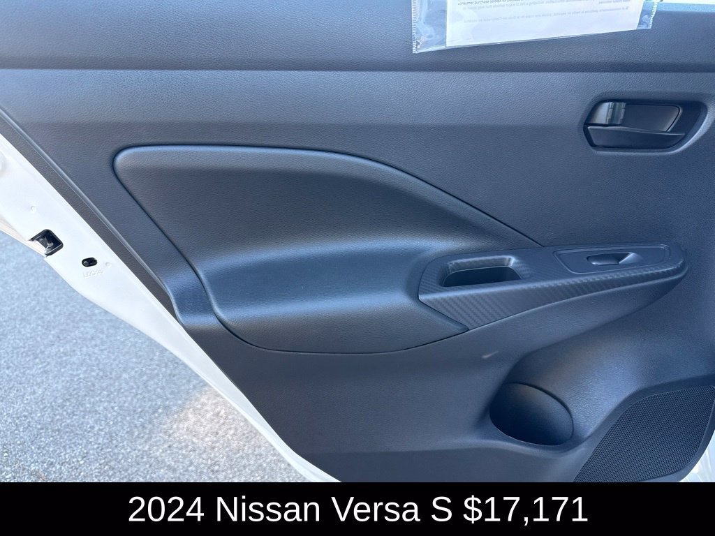 Used 2024 Nissan Versa S w/ Trunk Package FWD image 13