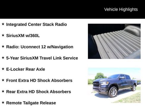 Used 2020 RAM 1500 Laramie w/ Sport Appearance Package AWD/4WD image 8