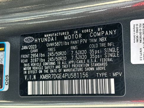 Used 2023 Hyundai Palisade Calligraphy w/ Cargo Package AWD/4WD image 31